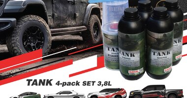 TANK 4-Pack SET 3,8L – profesjonalna ochrona twojego samochodu